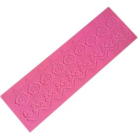 Diy Kitchen Tool Flower Silicone Mold Lace Mat Fondant Cake Decorating Tool Chocolate Gumpastes Mold