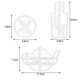 Eat Me Cake Cutter Alice In Wonderland Crazy Teapot Drink Me Treat Dessert Quotes Mad Clay Cutter Eat Cookie Cake Tools 2022