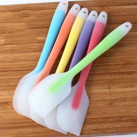 Silicone Spatula Butter Scraper Cakes Decorating Kitchen Utensils Baking Tools