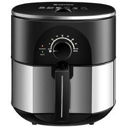 3.5QT 1300W Electric Stainless Steel Air Fryer Oven Oilless Cooker