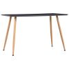 Dining Table Gray and Oak 47.2"x23.6"x29.1" MDF