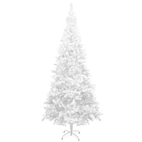 Artificial Christmas Tree L 94.5" White