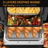 Air Fryer Toaster Oven - 5-In-1 Convection Oven with Air Fry, Roast, Toast, Broil & Bake Function - Air Fry Toaster Oven for Countertop (Banned from s