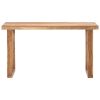 Dining Table 55.1"x27.6"x29.9" Solid Sheesham Wood