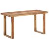 Dining Table 55.1"x27.6"x29.9" Solid Sheesham Wood