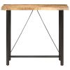 Bar Table 47.2"x22.8"x42.1" Rough Mango Wood