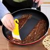 Pan Cleaning Scraper Silicone Kitchen Spatula Cake Baking Tool Pastry Spa