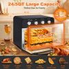 Chef  Air Fryer Oven , Countertop Toaster Oven,3-Rack Levels, 4 mechinical knobs(24 QT 1700W)