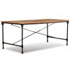 Dining Table Solid Reclaimed Wood 70.9"