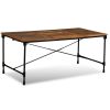 Dining Table Solid Reclaimed Wood 70.9"