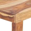 Dining Table 55.1"x27.6"x29.9" Solid Sheesham Wood