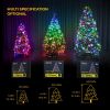 LinkedSparx LED String Lights;  110ft 420 RGB Multicolor App-Controlled LED Christmas Lights with Music Modes for Xmas Tree Indoor Party Holidays Home