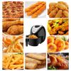 5.6QT Capacity Air Fryer XL W/ LCD Screen and Non-Stick Coating 1800W