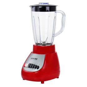 Better Chef 10 Speed 350 Watt Plastic Jar Blender in Red