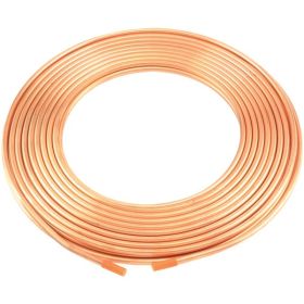 No Logo 6363204859800 Copper Refrigeration Tubing, 50-Foot Roll (1/4-Inch)