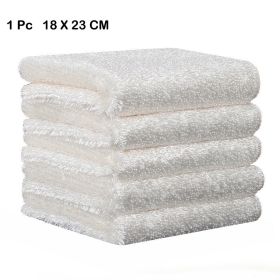 Anti-grease Wiping Rags Kitchen Soft Super Absorbent Bamboo Microfiber Cleaning Cloth Home Washing Dish Kitchen Cleaning Towel (Color: 18 x 23CM, Specification: 1 Pc)