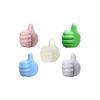 Silicone Thumb Wall Hook Creative Adhesive Thumb Cable Clip Key Hook Wall Hangers for Data Cable Earphone Belt hat Key Storage