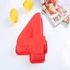 1PC Silicone Number Cake Mould Number Baking Cake Kitchen Accessories Baking Tool Baking