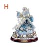 Christmas Tree Rotating Sculpture Train Decorations Paste Window Paste Stickers Christmas Decoration