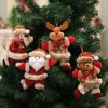 Santa Claus Elk Christmas Doll Merry Christmas Decorations for Home Christmas Tree Ornaments Xmas Decor 2023 Navidad Natal Gifts