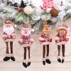 Staraise Christmas Doll Santa Claus Snowman Elk Pendant Merry Christmas Decorations For Home Cristmas Ornament Xmas Noel Navidad