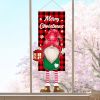 Mingguan Christmas decorations Greenwich pendant doll hanging flag Faceless doll hanging flag Garden flag wholesale