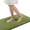 Small Memory Foam Bathroom Mats  Non Slip 0.7" Extra Thick Super Absorbent Bath Rugs Carpet Super Cozy Quick Dry Machine Wash