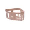 Wall Hanging Triangle Corner Storage Rack Basket Kitchen Bathroom Organizer