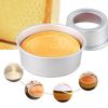 Home Kitchen Pastry tools Round Mold Mousse Cake Molds Baking Pan