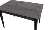 43' Modern Dining Table Rectangular Top with Solid Wood Leg