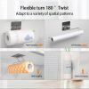 1/2pcs Hanging Toilet Paper Holder Roll Paper Holder Bathroom Towel Rack Stand Kitchen Stand Paper Rack Home Storage Racks