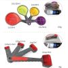 Super-useful Colorful 8/4pcs Kitchen Tools Measuring Spoons Measuring Cups Spoon Cup Baking Utensil