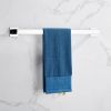 Strong Viscosity Adhesive 4 Pieces Bathroom Accessories Set Without Drilling Silver Brushed Towel Bar Set Holder Rack Robe Hook Tissue Toilet Paper Ho