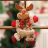 Santa Claus Elk Christmas Doll Merry Christmas Decorations for Home Christmas Tree Ornaments Xmas Decor 2023 Navidad Natal Gifts