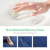 Small Memory Foam Bathroom Mats  Non Slip 0.7" Extra Thick Super Absorbent Bath Rugs Carpet Super Cozy Quick Dry Machine Wash