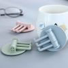 Self Adhesive Kitchen Wall Door Hook Key Holder Rack Towel Hanger Bathroom Rack Hooks Aluminum Multi-Purpose Storage Hooks