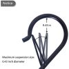 Hanging Heavy Duty S Hooks Safety Buckle Design Bathroom Cupboard Clothing Towel Hanger Hook Kitchen Cups Spatula Opener Scissor