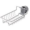 Drainer Storage Soap Stainless Dishcloth Rag Steel Sponge Shelf Adjustable Rack Dry Kitchen Basket Finishing Faucet Towel Pool