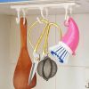 6 Hook Suction Cup Holder Towel Rack Storage Shelf Bathroom Rack Kitchen utensils storage sticky