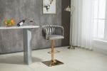 Bar Stools with Back and Footrest Counter Height Dining Chairs