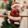 Santa Claus Elk Christmas Doll Merry Christmas Decorations for Home Christmas Tree Ornaments Xmas Decor 2023 Navidad Natal Gifts