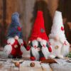 Christmas Faceless Gnome Santa Xmas Tree Hanging Ornament Doll Decoration for Home Pendant Gifts